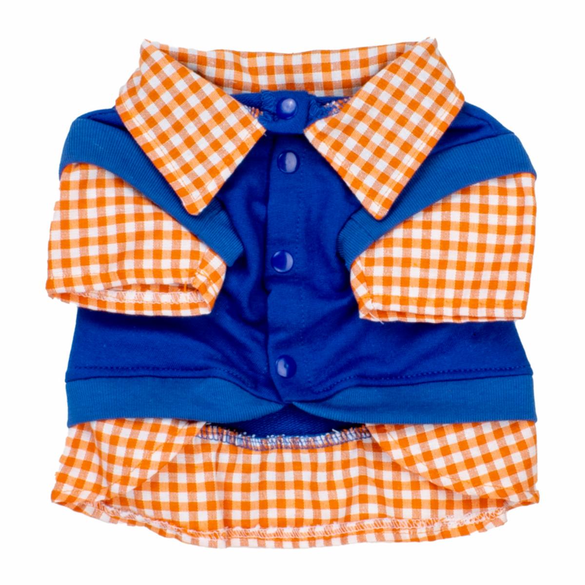 Abrigo Para Mascotas Diseño Tipo Camisa Olimpo PINKYS PET Talla 4
