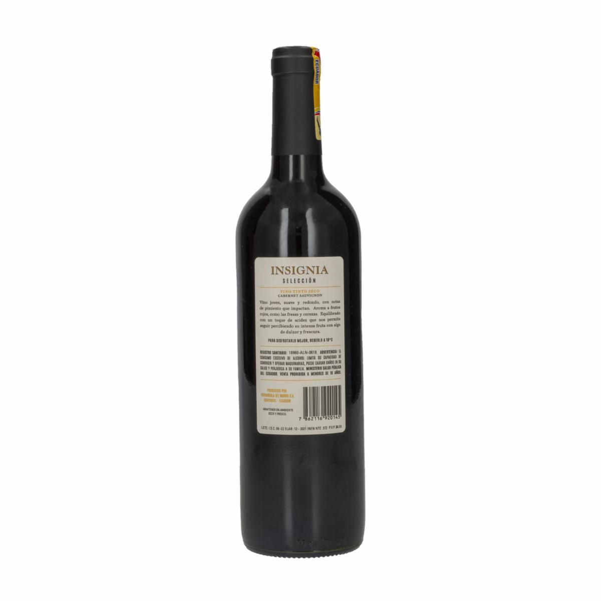 Vino Tinto Selección Insignia 750 Ml