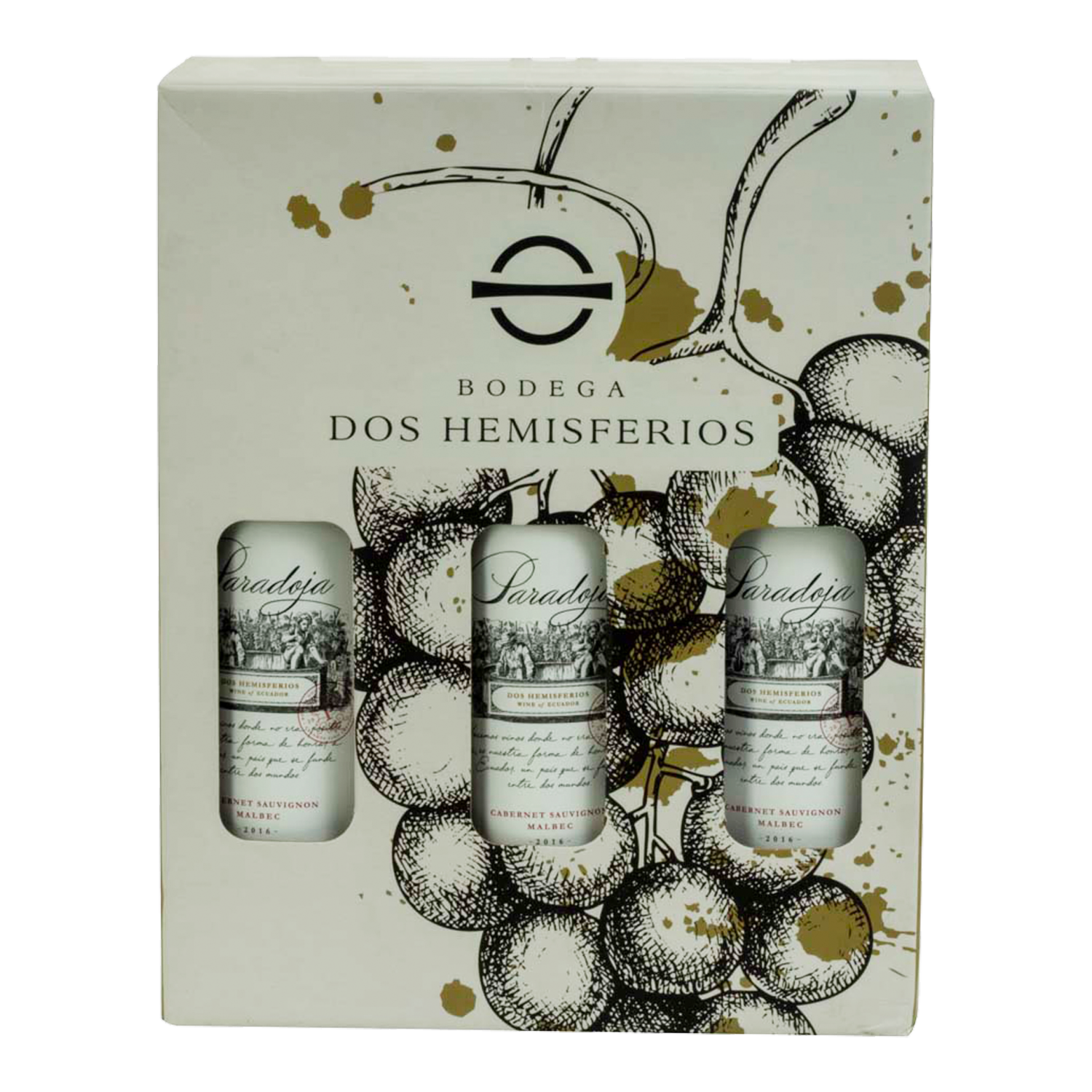 Vino Dulce Festivo Paradoja Pack 3 X 750 Ml