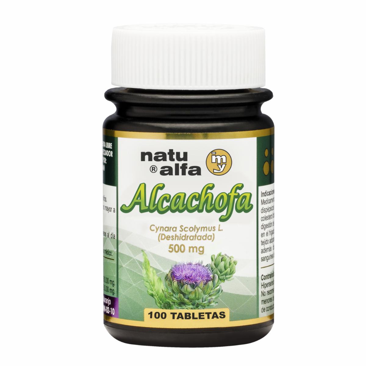 Alcachofas En Tabletas NATU ALFA 100 U