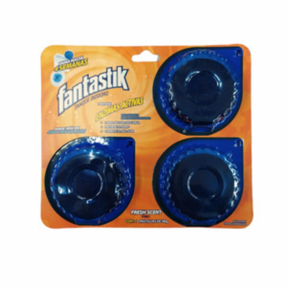 Limpiador De Tanque En Pastilla FANTASTIK 3 X 48 G