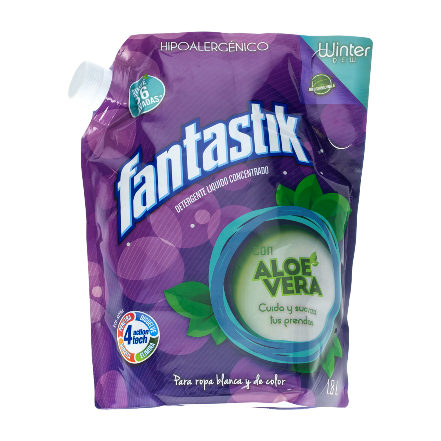 Detergente Líquido Concentrado Winter FANTASTIK 1800 Ml