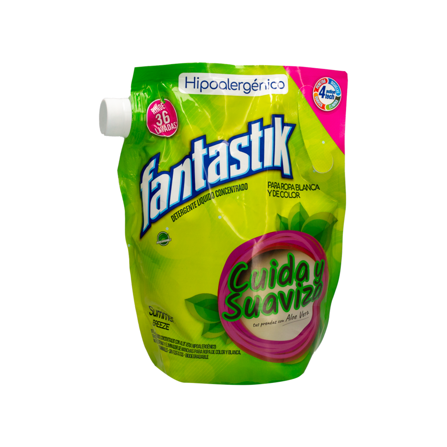 Detergente Concentrado Summer FANTASTIK 1800 Ml