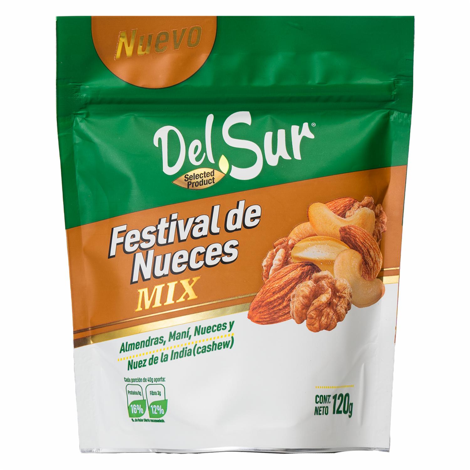 Festival Nueces Mix DEL SUR 120 G
