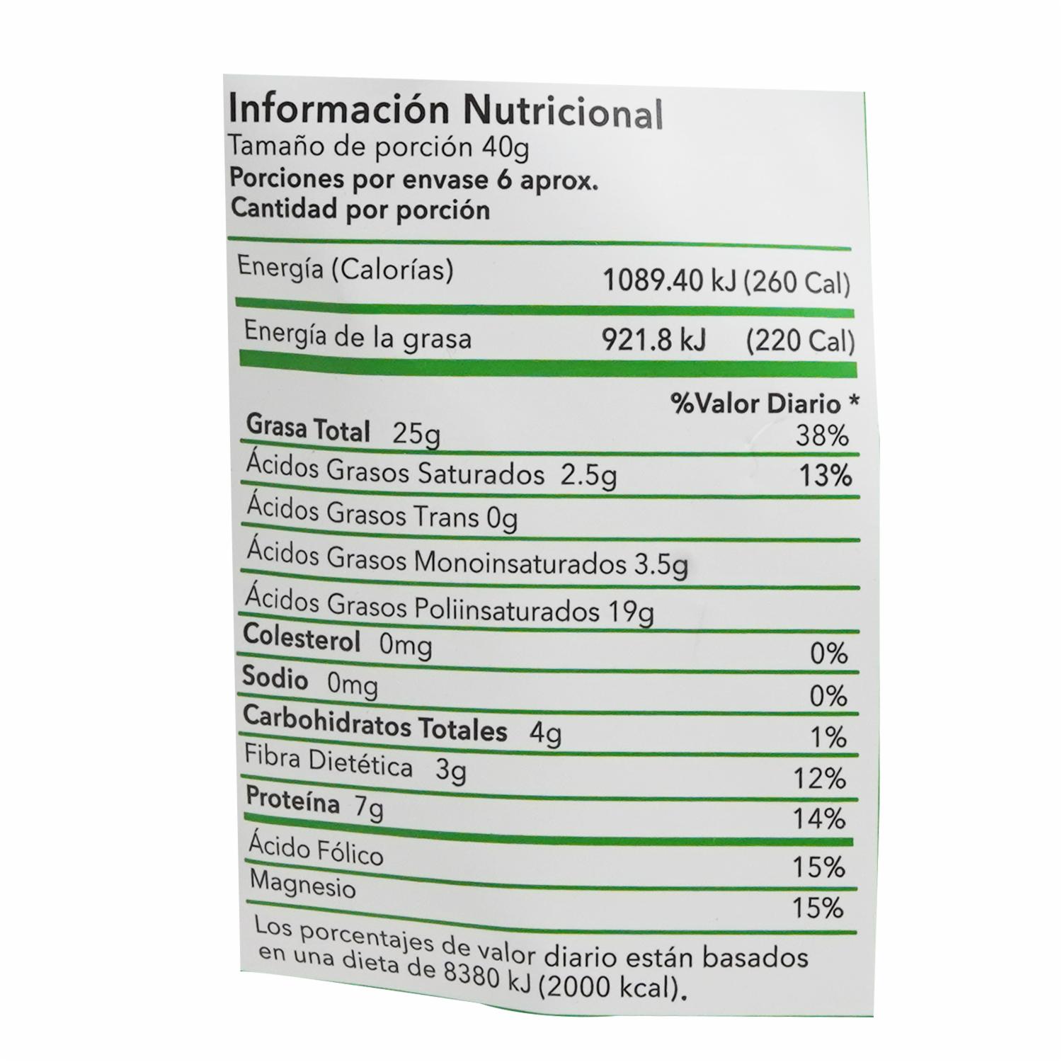 Nueces Empacada DEL SUR 250 G
