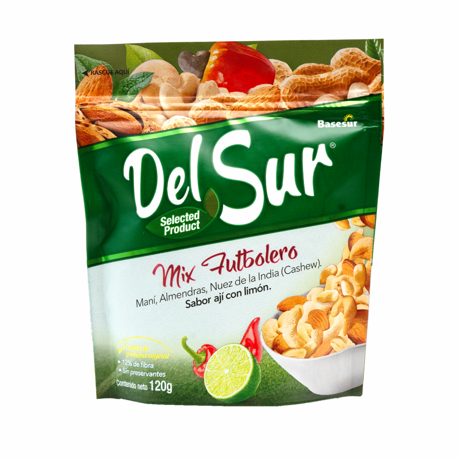 Frutos Secos Mix Futbolero DEL SUR 120G