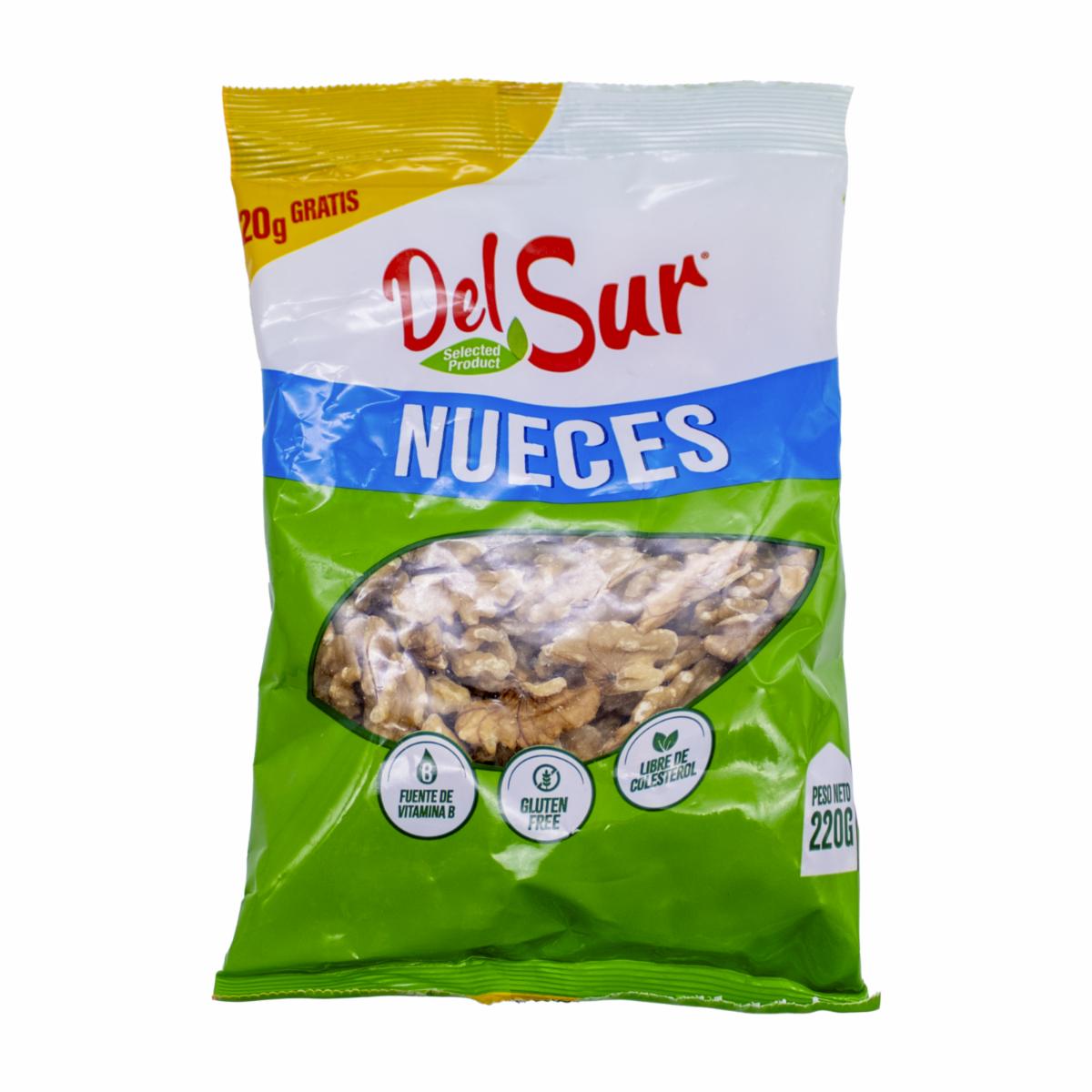 Nueces Secas DEL SUR 220 G