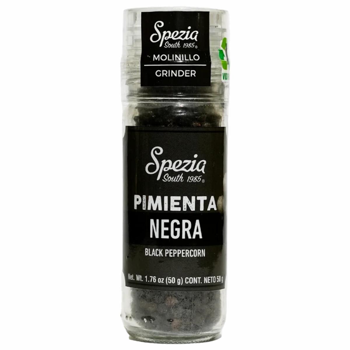 Pimienta Negra En Molinillo SPEZIA 50 G