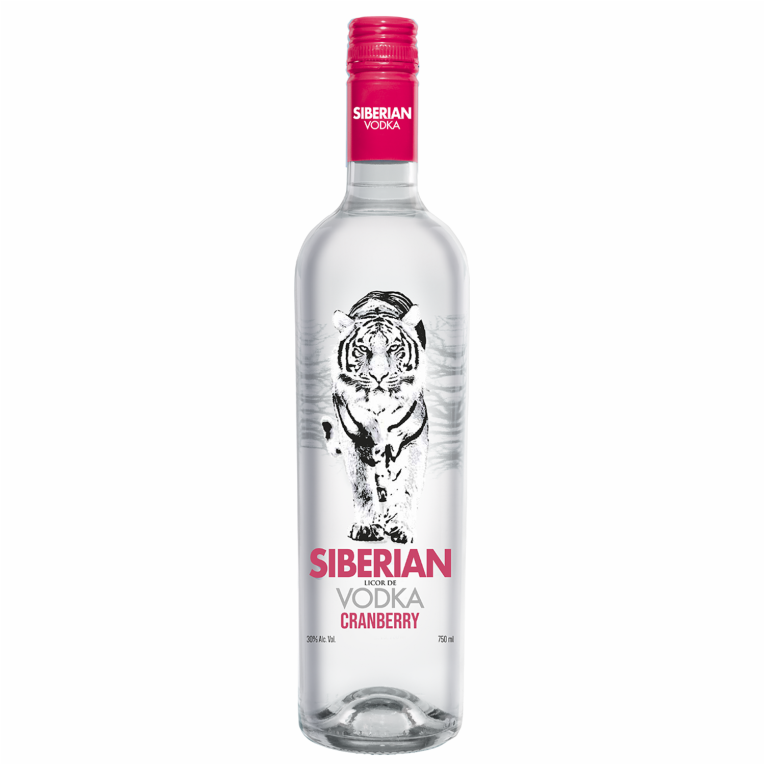 Vodka De Cranberry Siberian 750 Ml