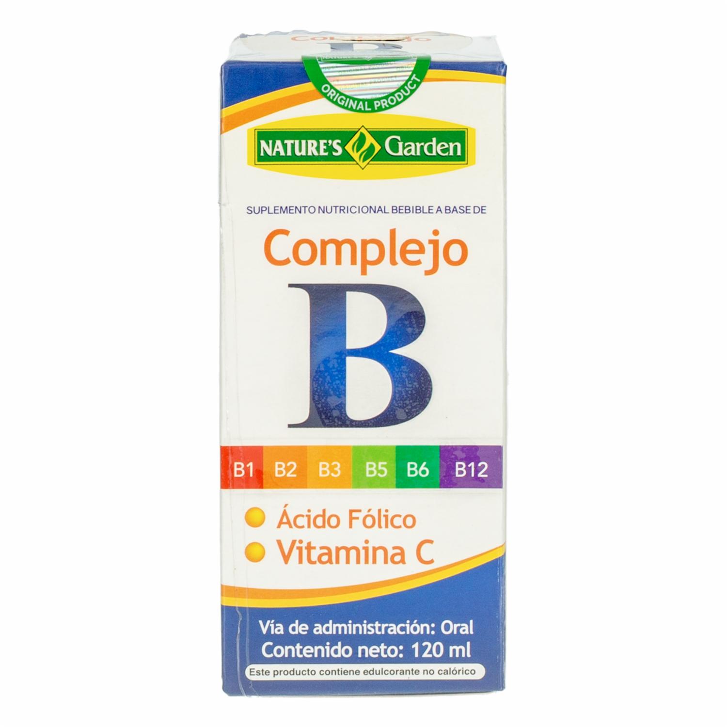 Complejo B NATURE’S GARDEN 120 ml