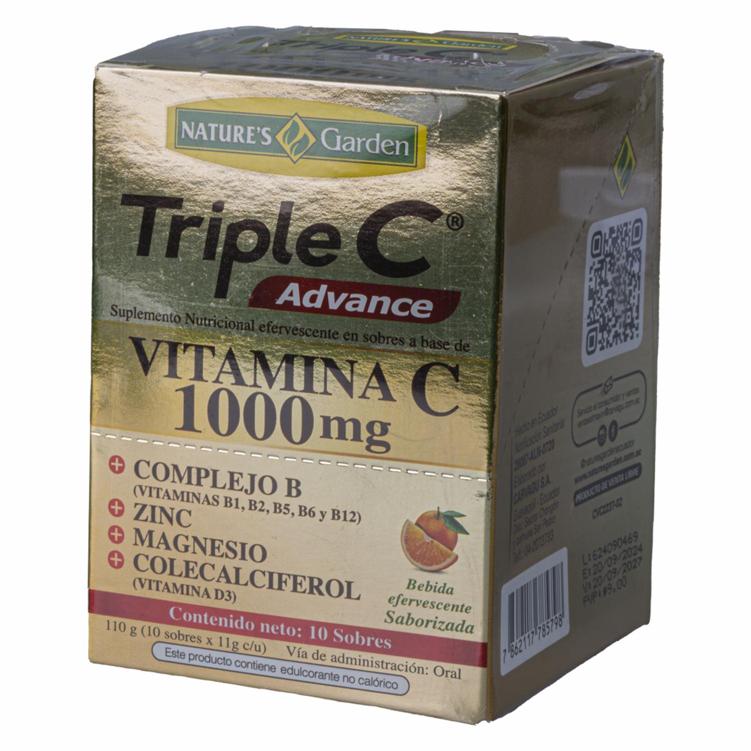 Triple C Advance NATURE’S GARDEN X 10 Uds