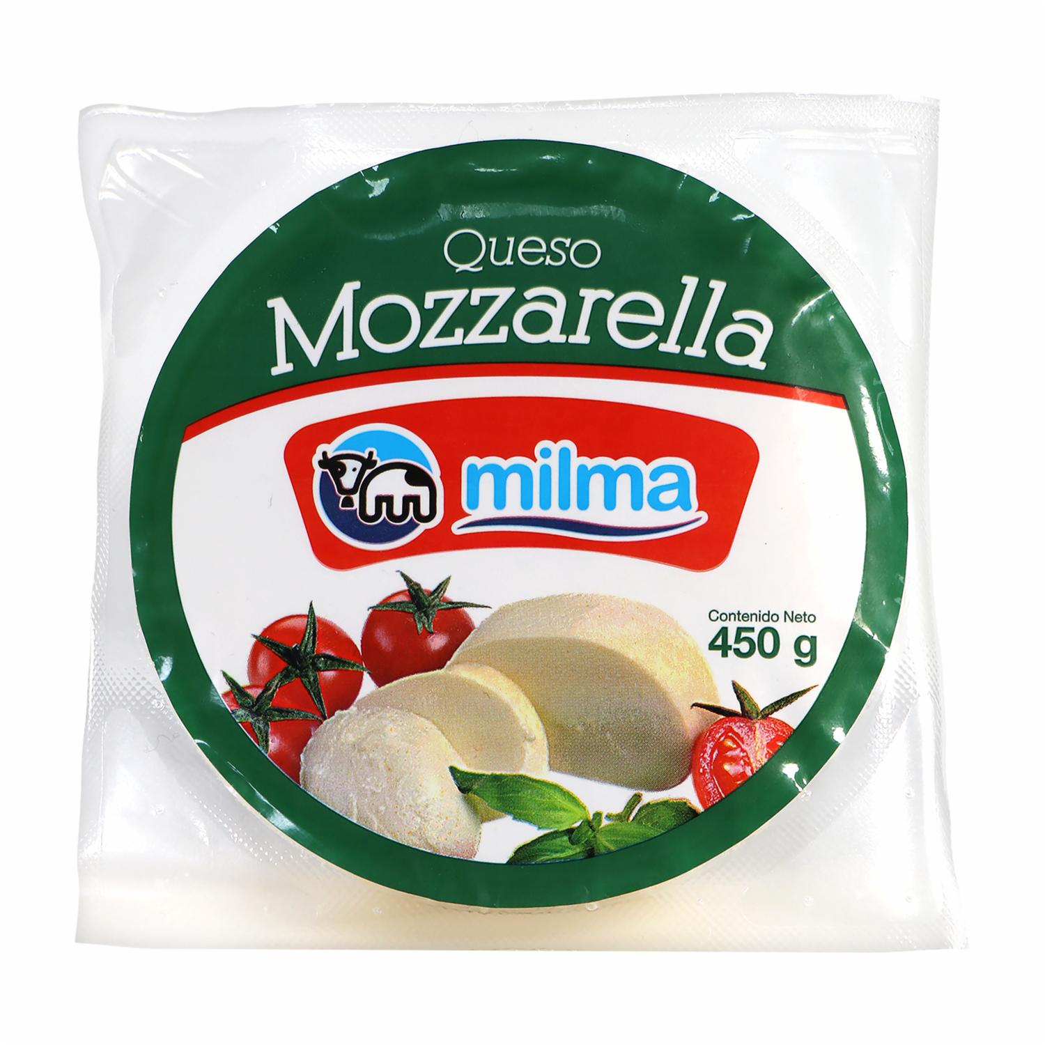 Queso Mozzarella MILMA 450 G