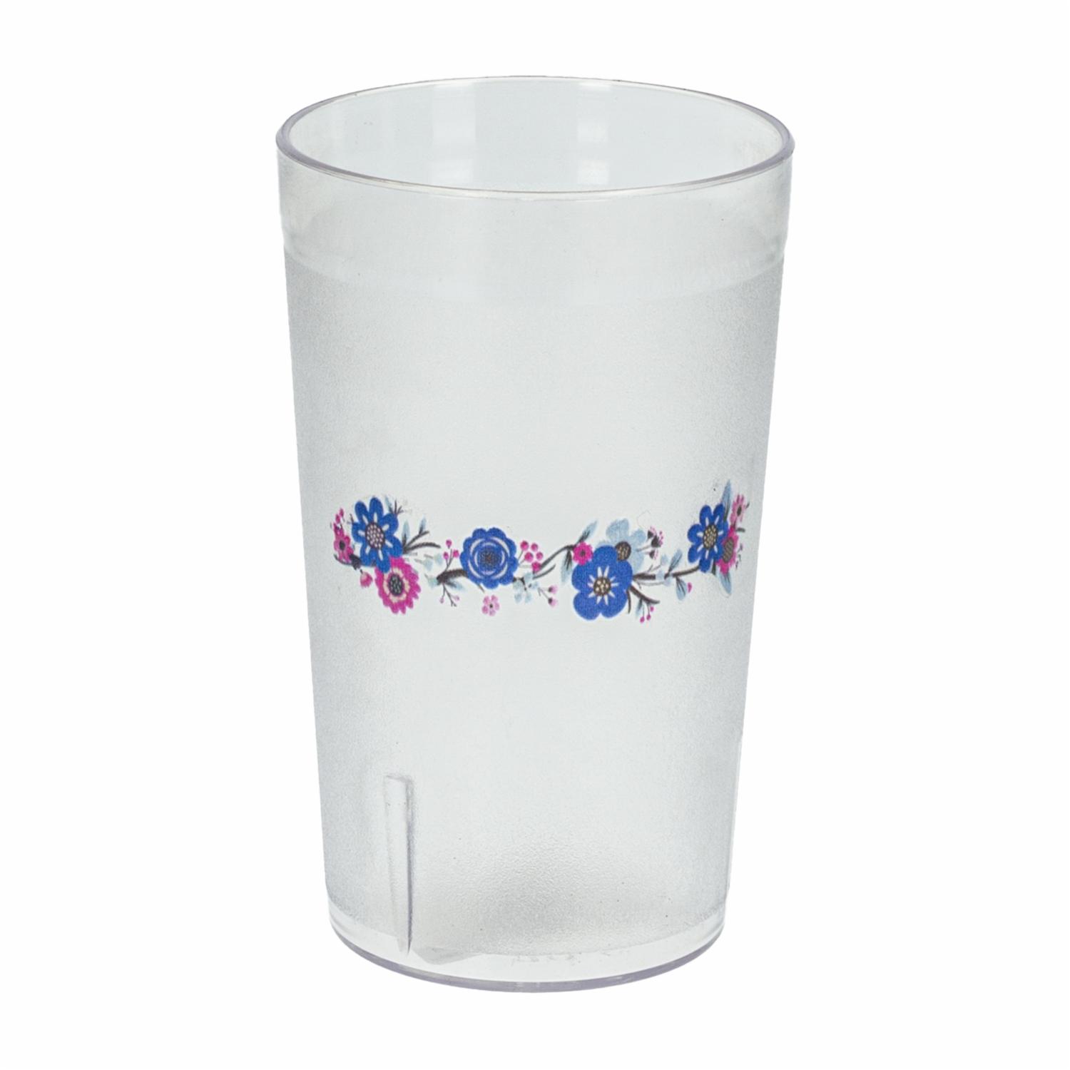 Vaso Plástico Transparente Policarbonato 266 Ml PLASTIC HOUSE PC019