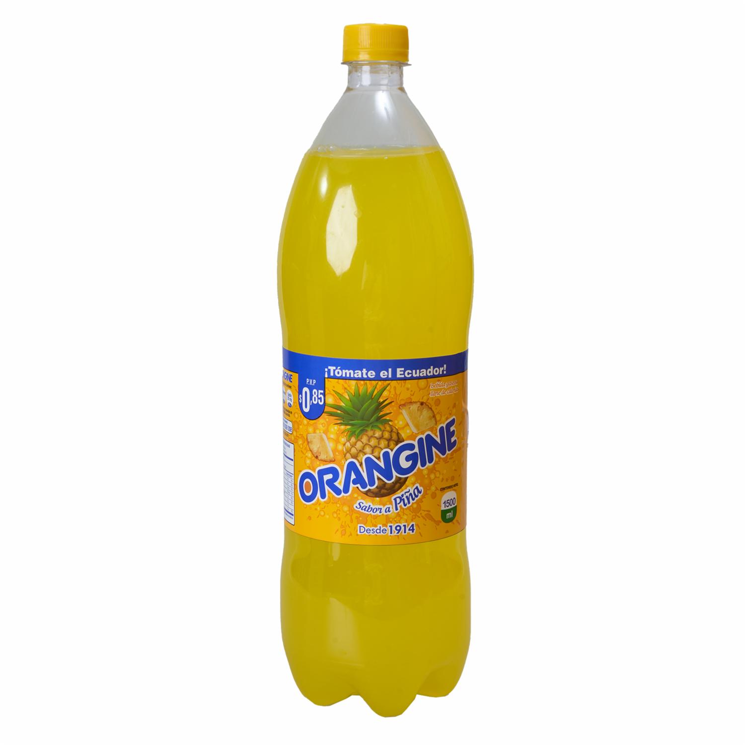 Bebida Gaseosa Sabor A Piña ORANGINE 1500 Ml
