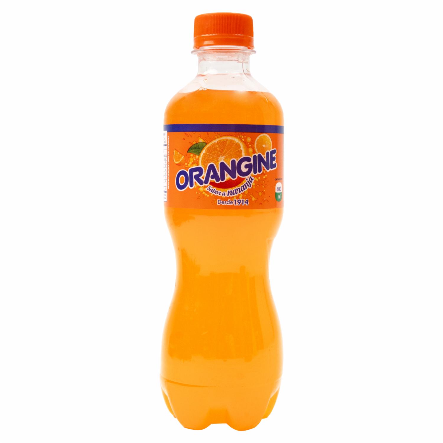 Bebida Gaseosa Sabor Naranja ORANGINE 400 Ml