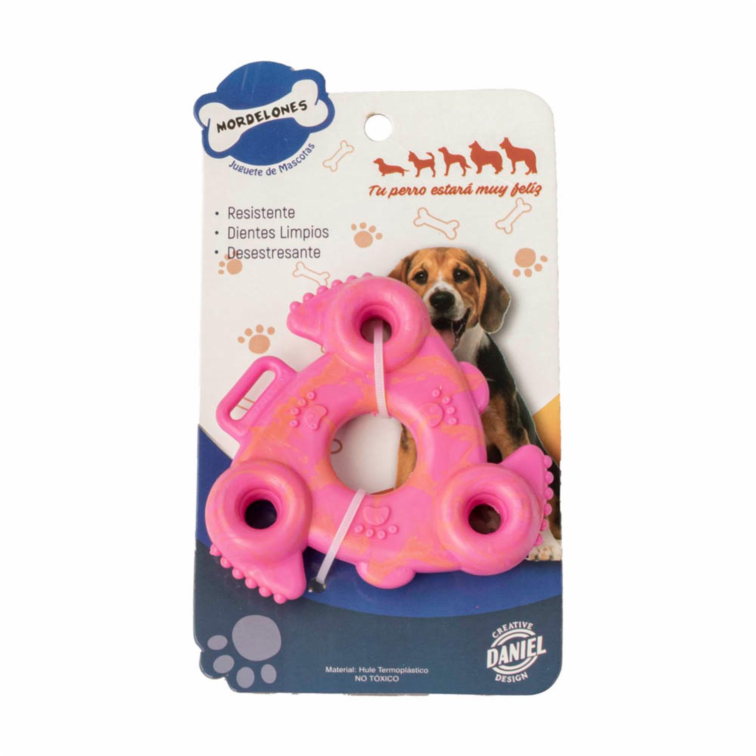 Juguete Para Mascota Diseño Rosca MORDELONES 10 Cm Supermaxi