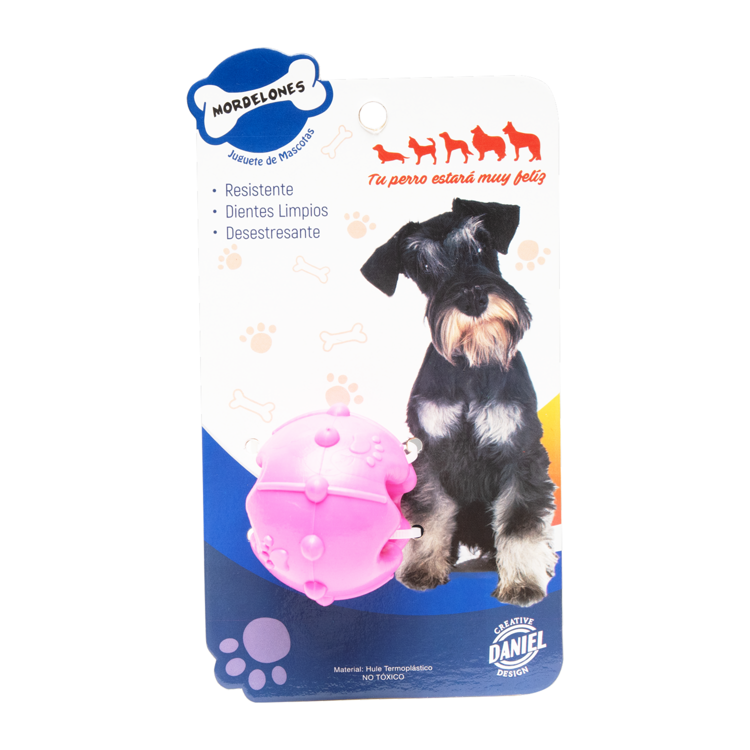 Juguete Para Mascota Diseño De Pelota Pequeña MORDELONES 5 Cm