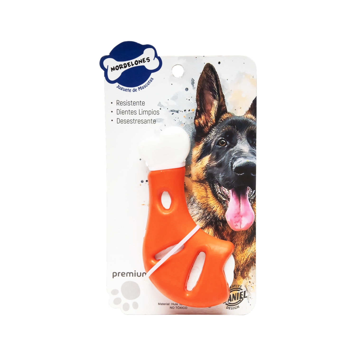 Juguete Para Mascota Diseño Pierna Pollo MORDELONES Unidad