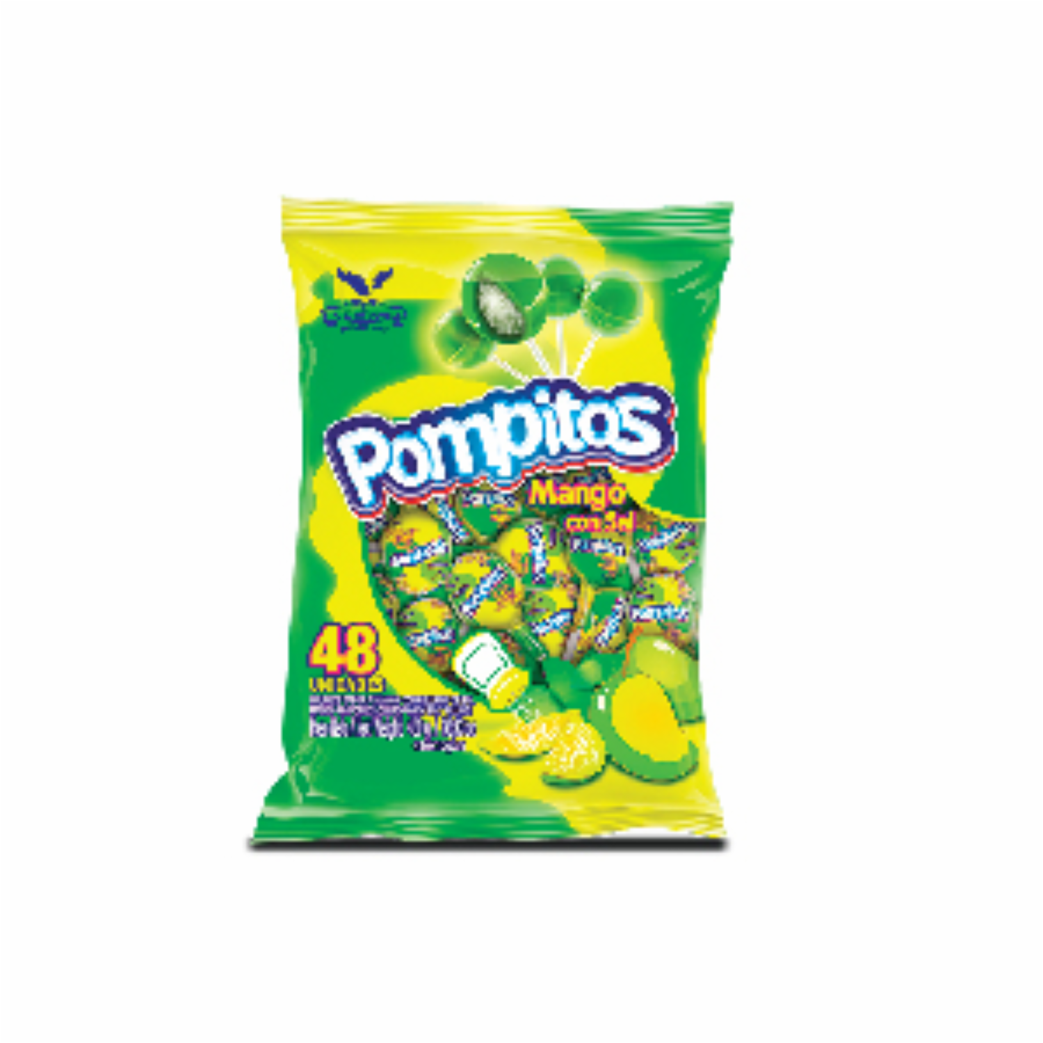 Caramelo Sabor A Mango Con Sal POMPITOS 400 G