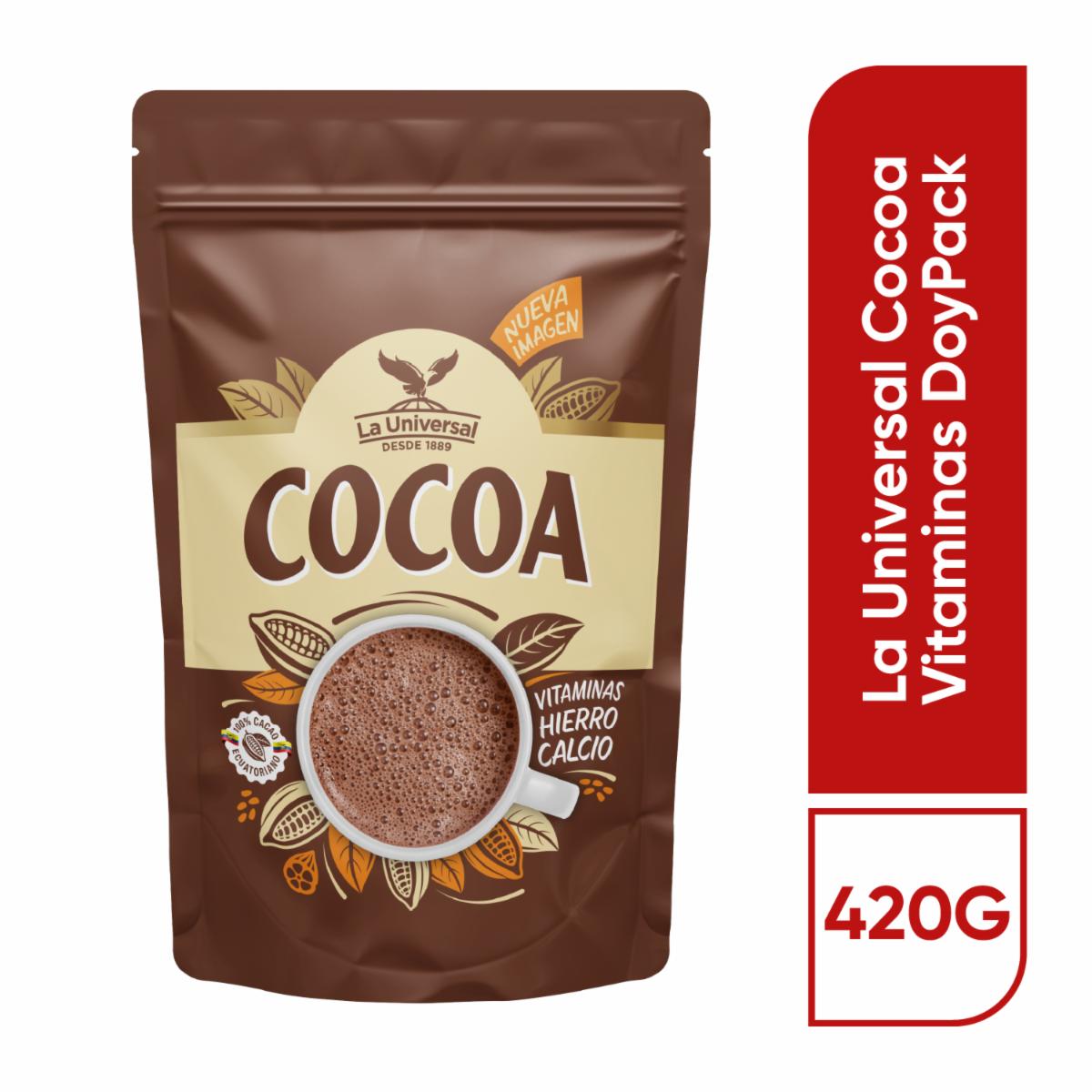 Cocoa Con Vitaminas COCOA Doypack 420 G