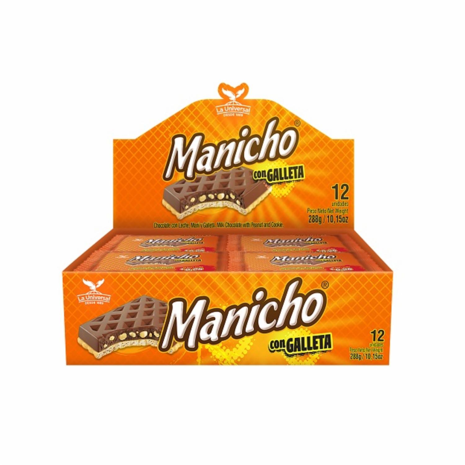 Chocolate Con Galleta MANICHO Display