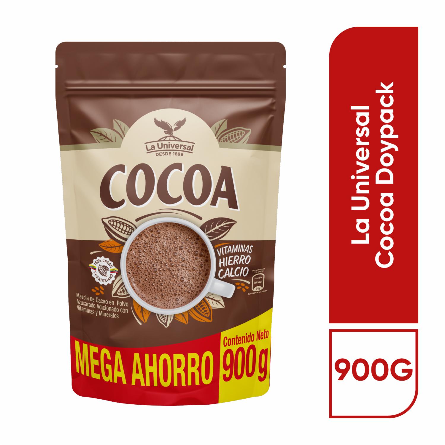 Cocoa En Polvo COCOA Doypack 900 G