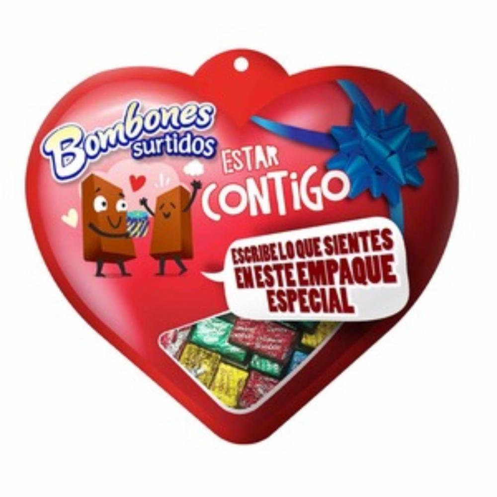 Bombones Surtidos En Forma De Corazón LA UNIVERSAL 140 G