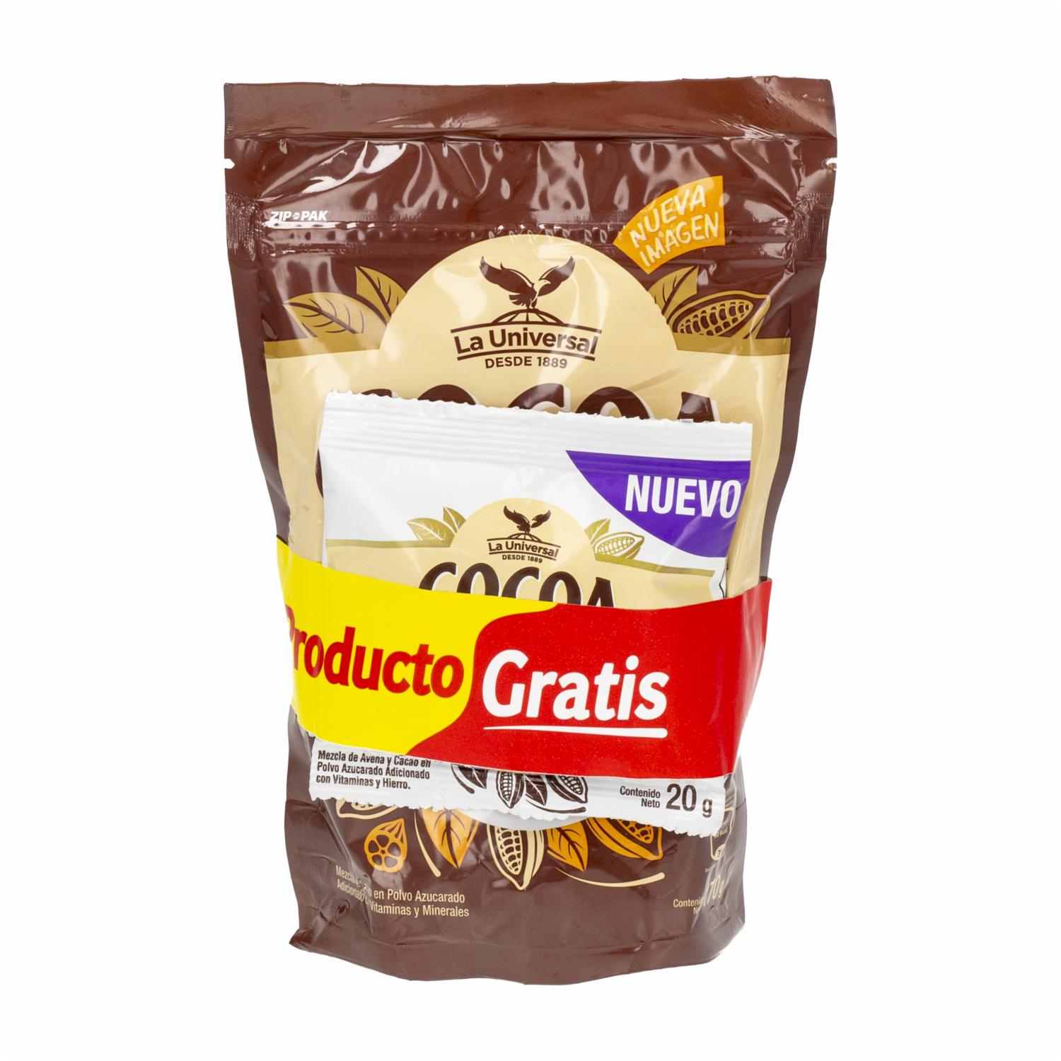 Cocoa En Polvo COCOA Doypack 170 G