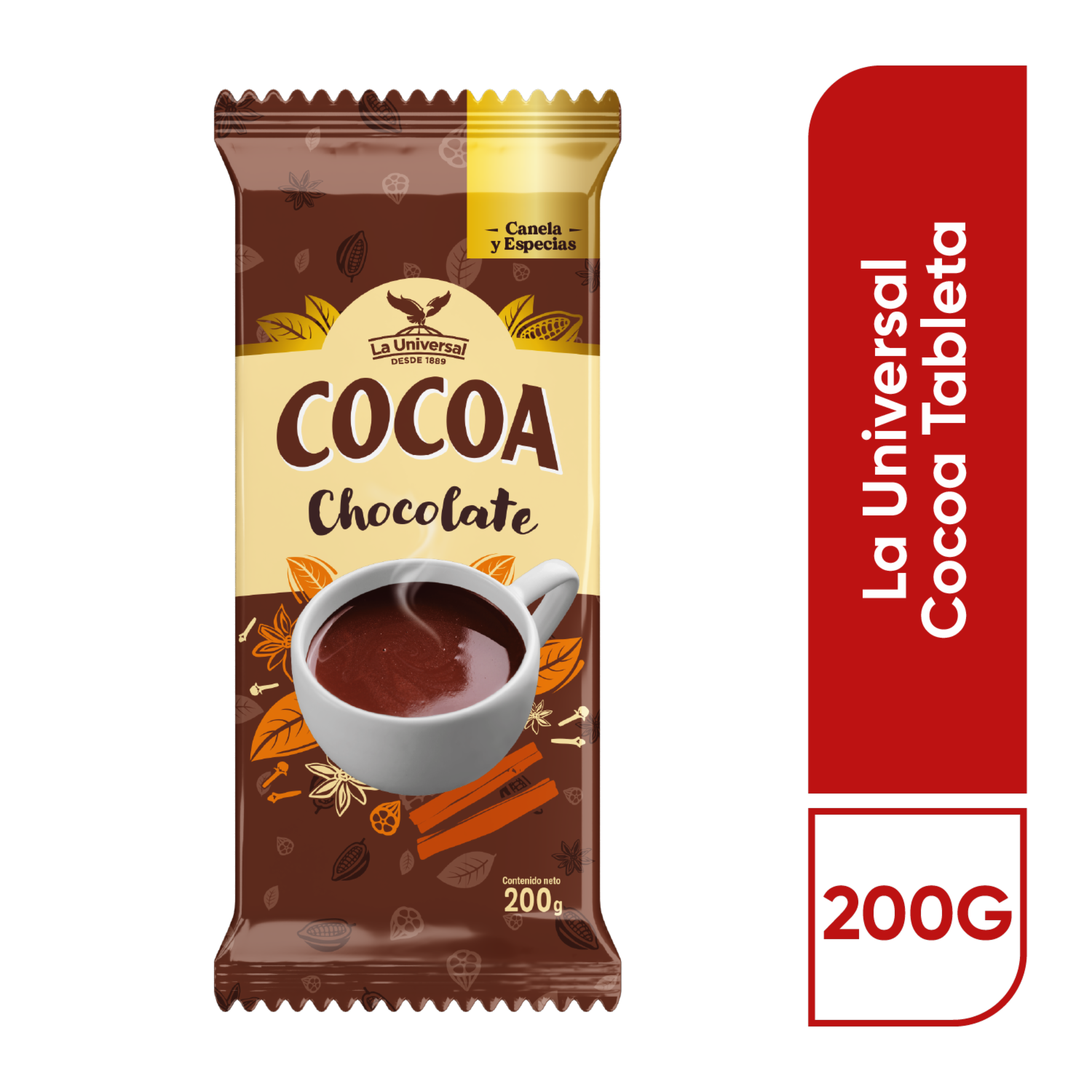 Cocoa En Polvo Con Canela Y Especies COCOA 200 G