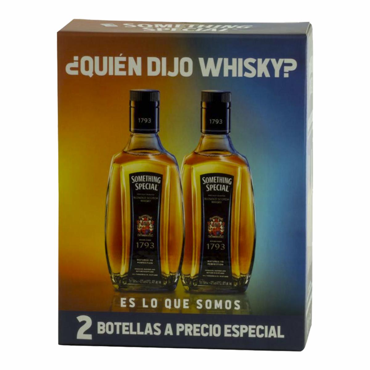 Whisky Duopack SOMETHING SPECIAL Pack 2 X 750 Ml
