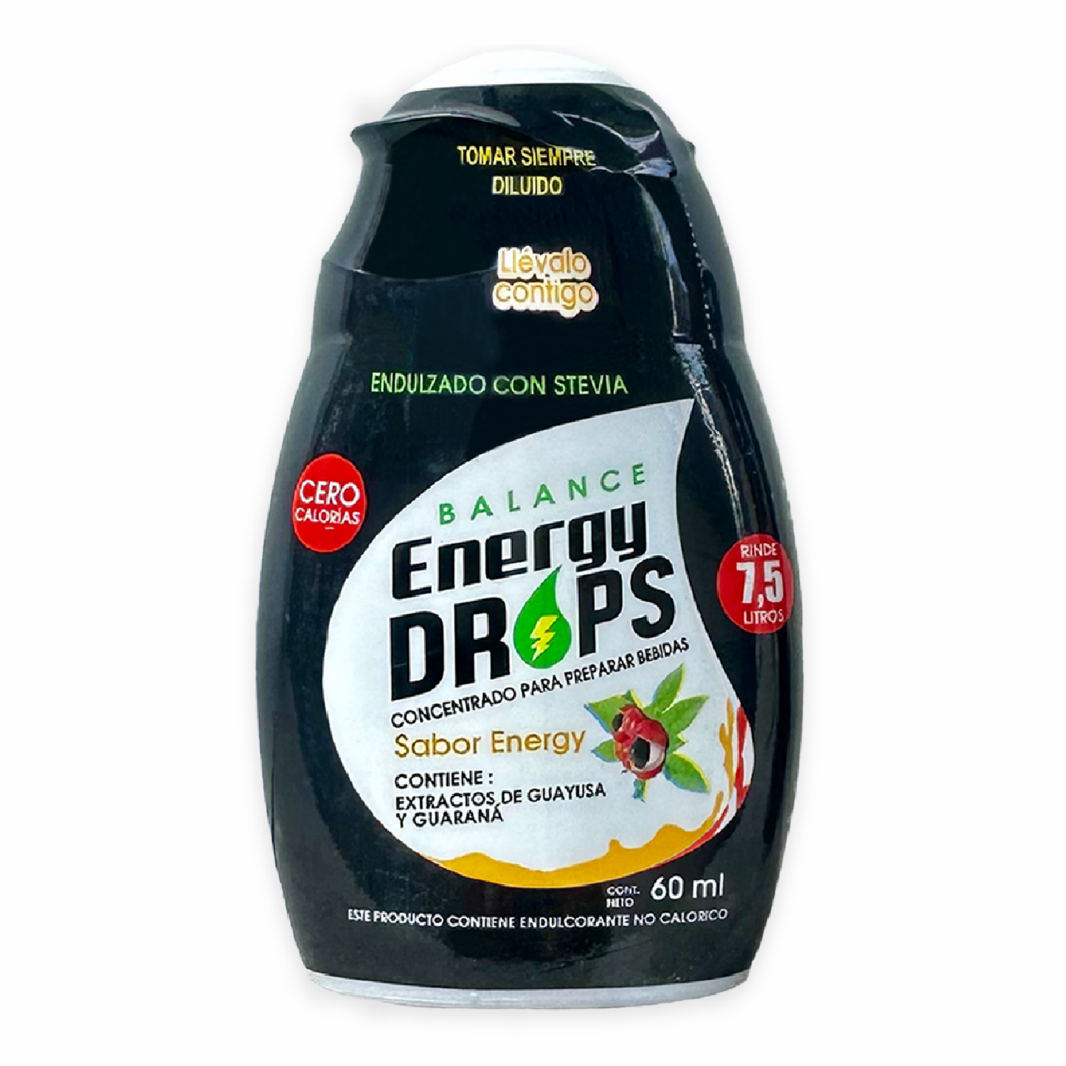 Energy Drops Concentrado Para Preparar Bebidas Sabor Energy BALANCE 60 Ml