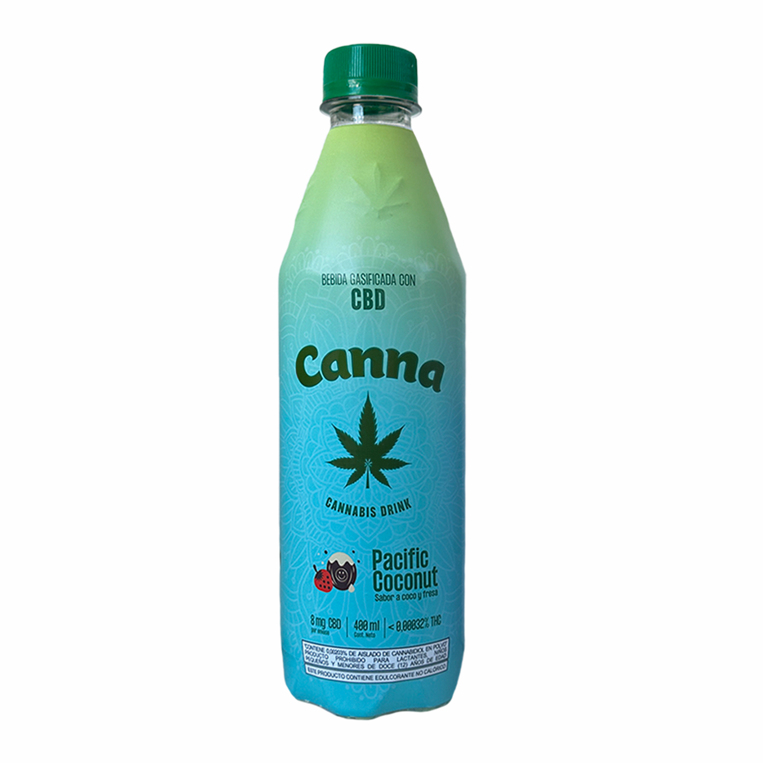 Bebida Con Cbd Sabor Pacific Coconut CANNA 400 Ml