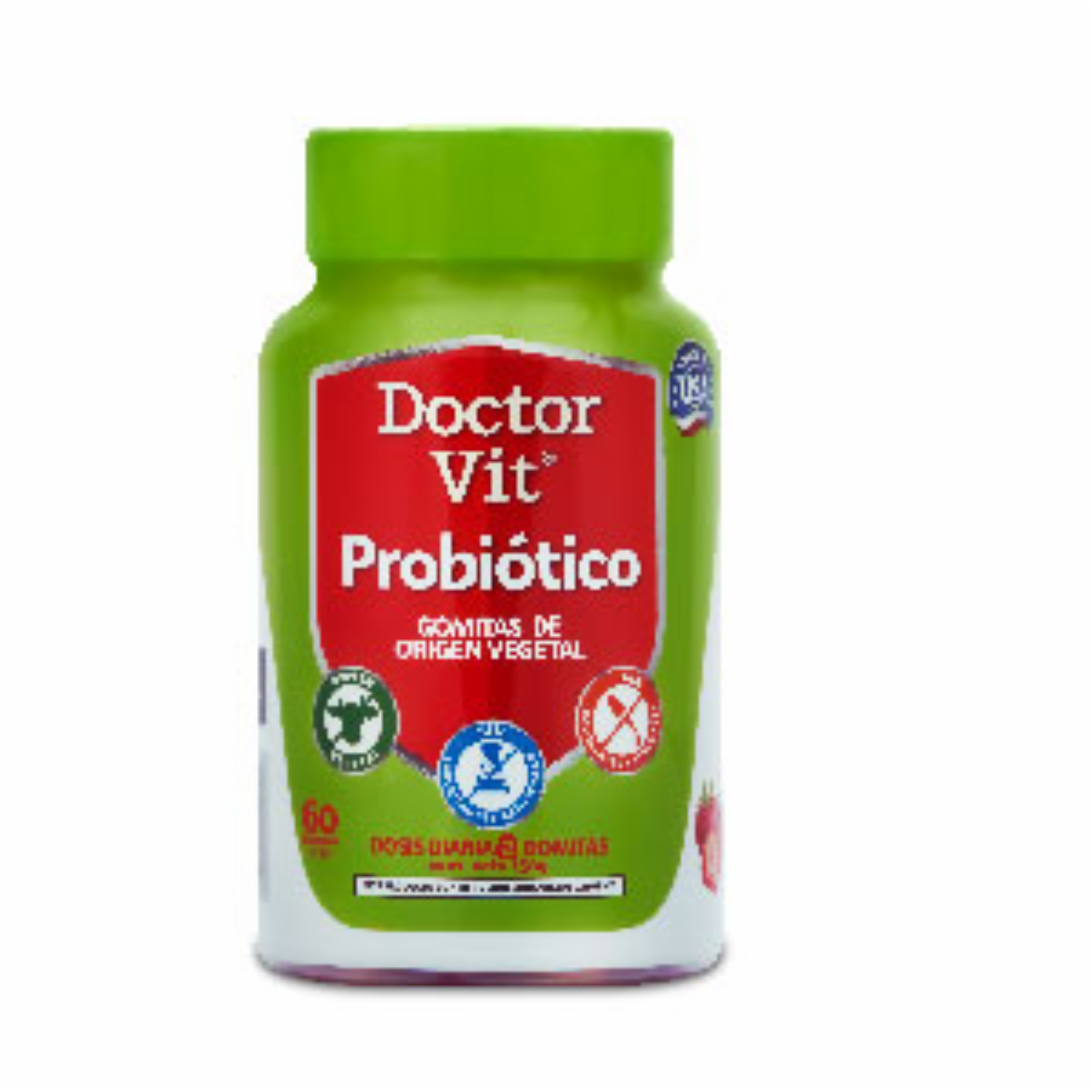 Multivitaminico En Gomitas Masticables Probioticos Para Adultos DOCTOR VIT 60 U