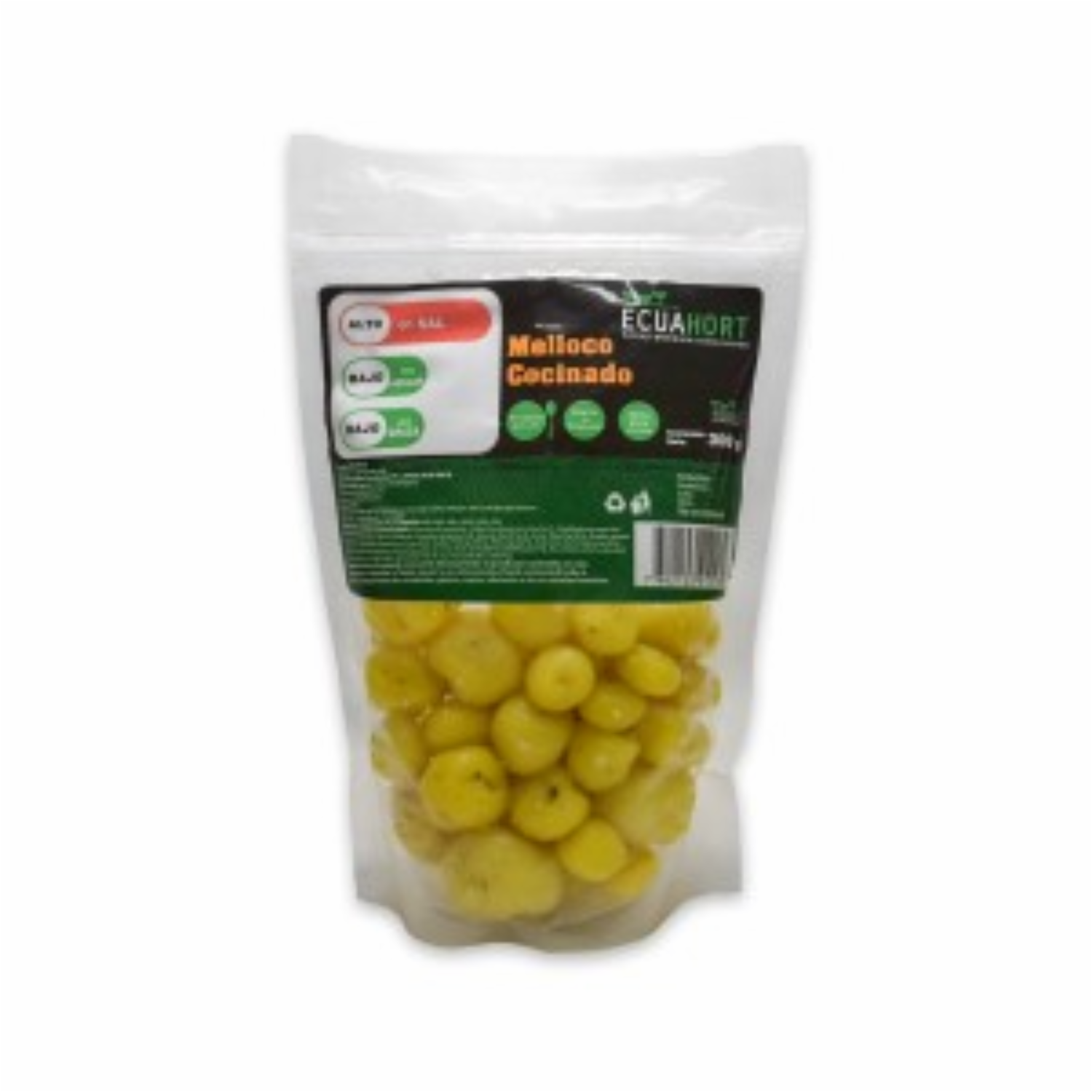 Melloco Cocinado ECUAHORT 300 g