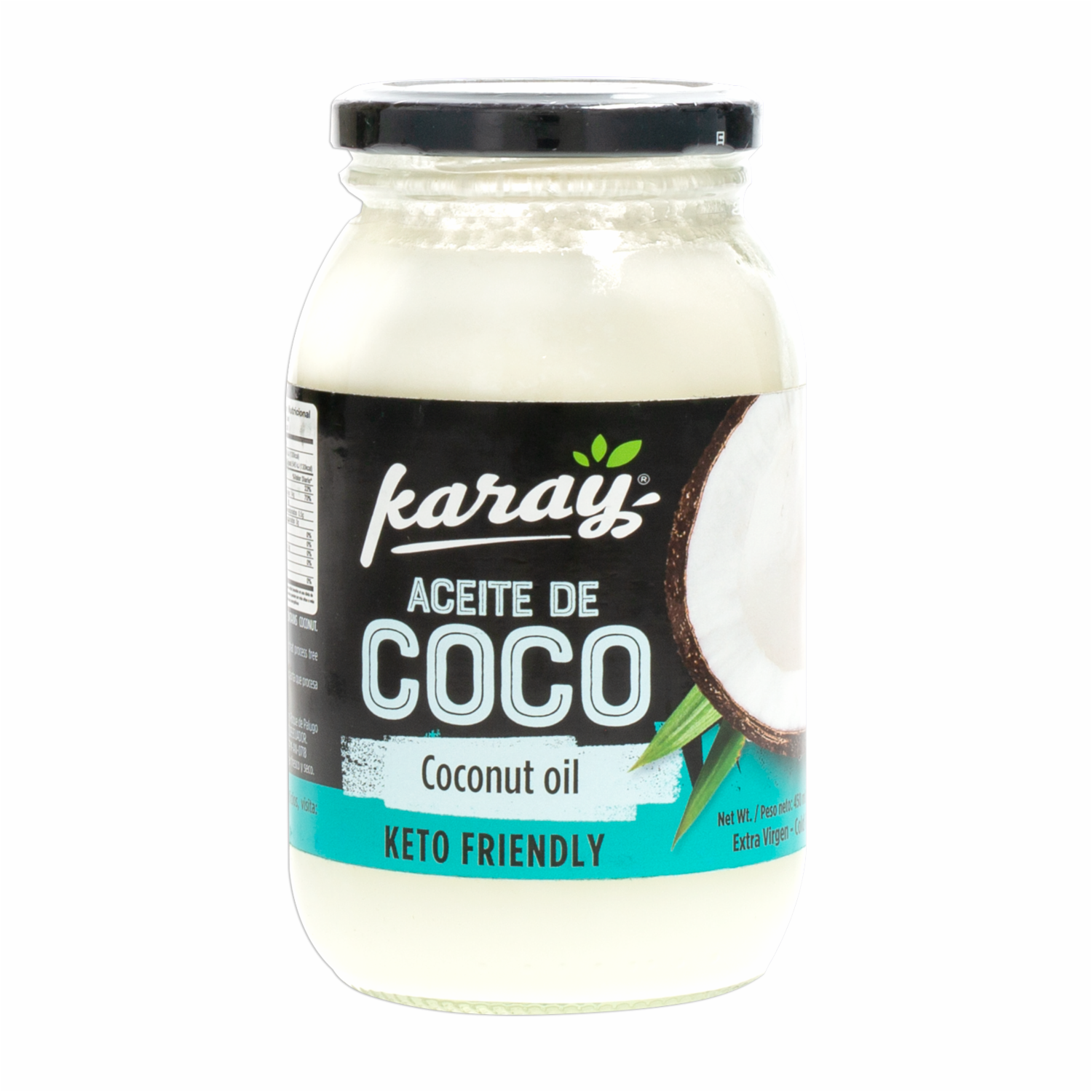 Aceite De Coco Extra Virgen KARAY 450 Ml