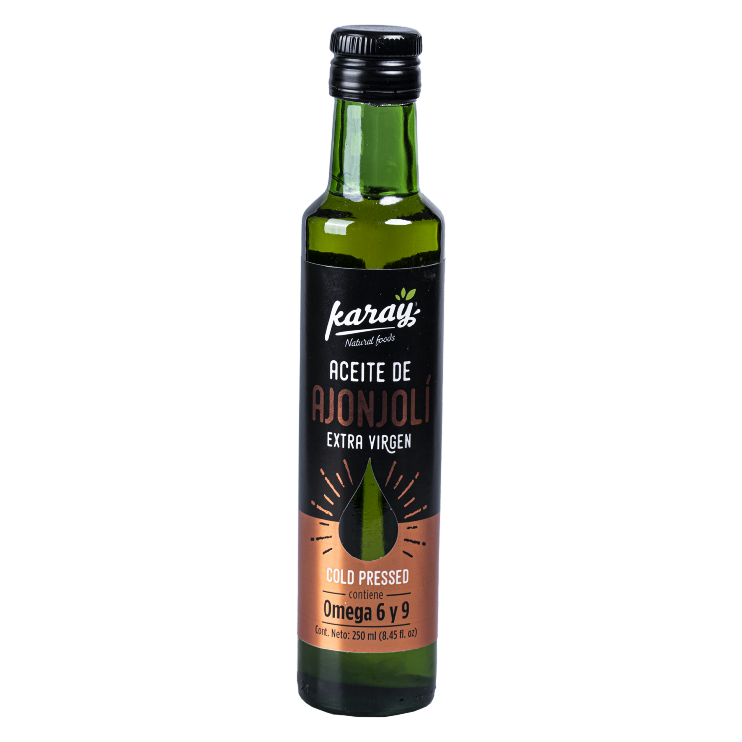 Aceite De Ajonjolí Extra Virgen KARAY 250 Ml