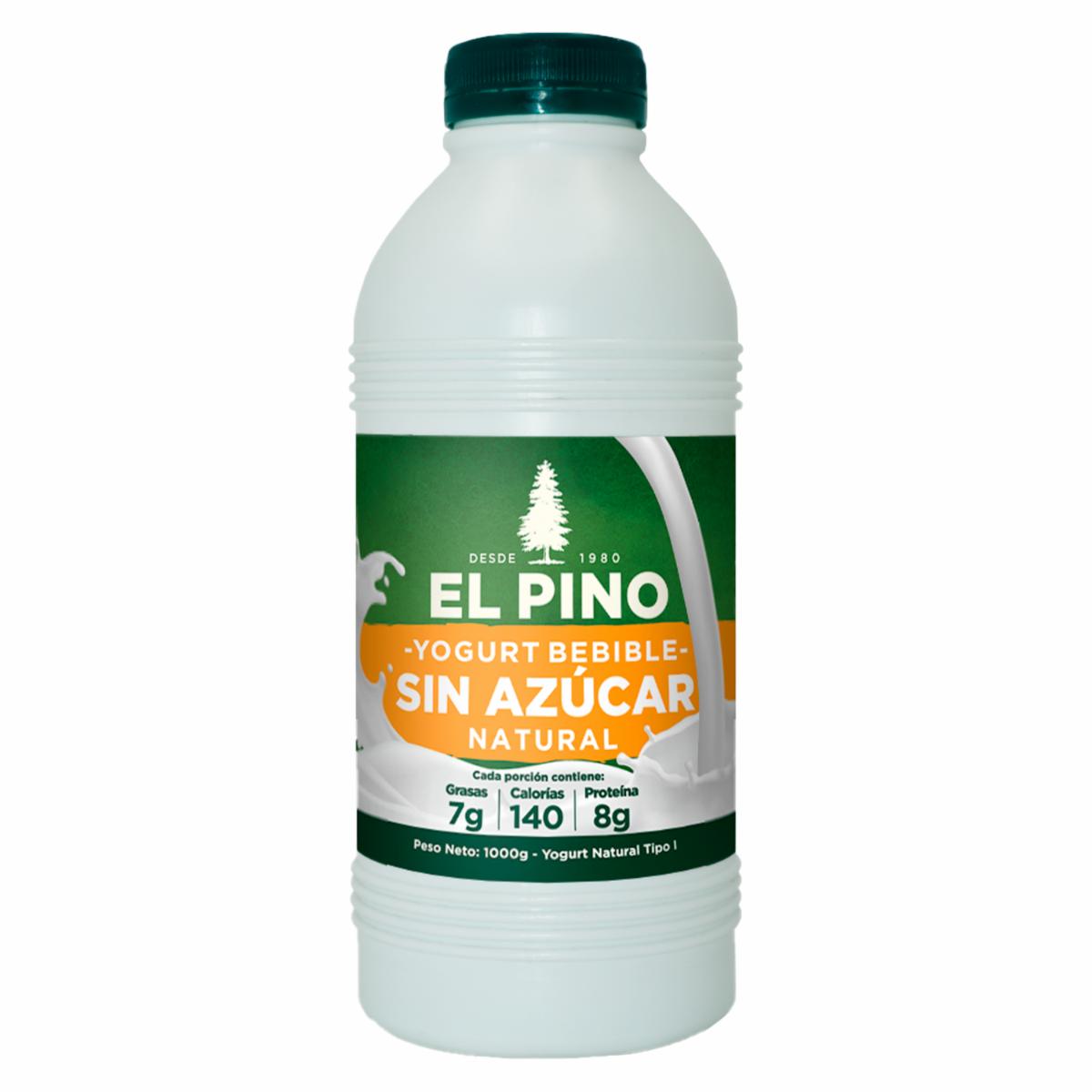 Yogurt Natural Bebible EL PINO 1000 Ml