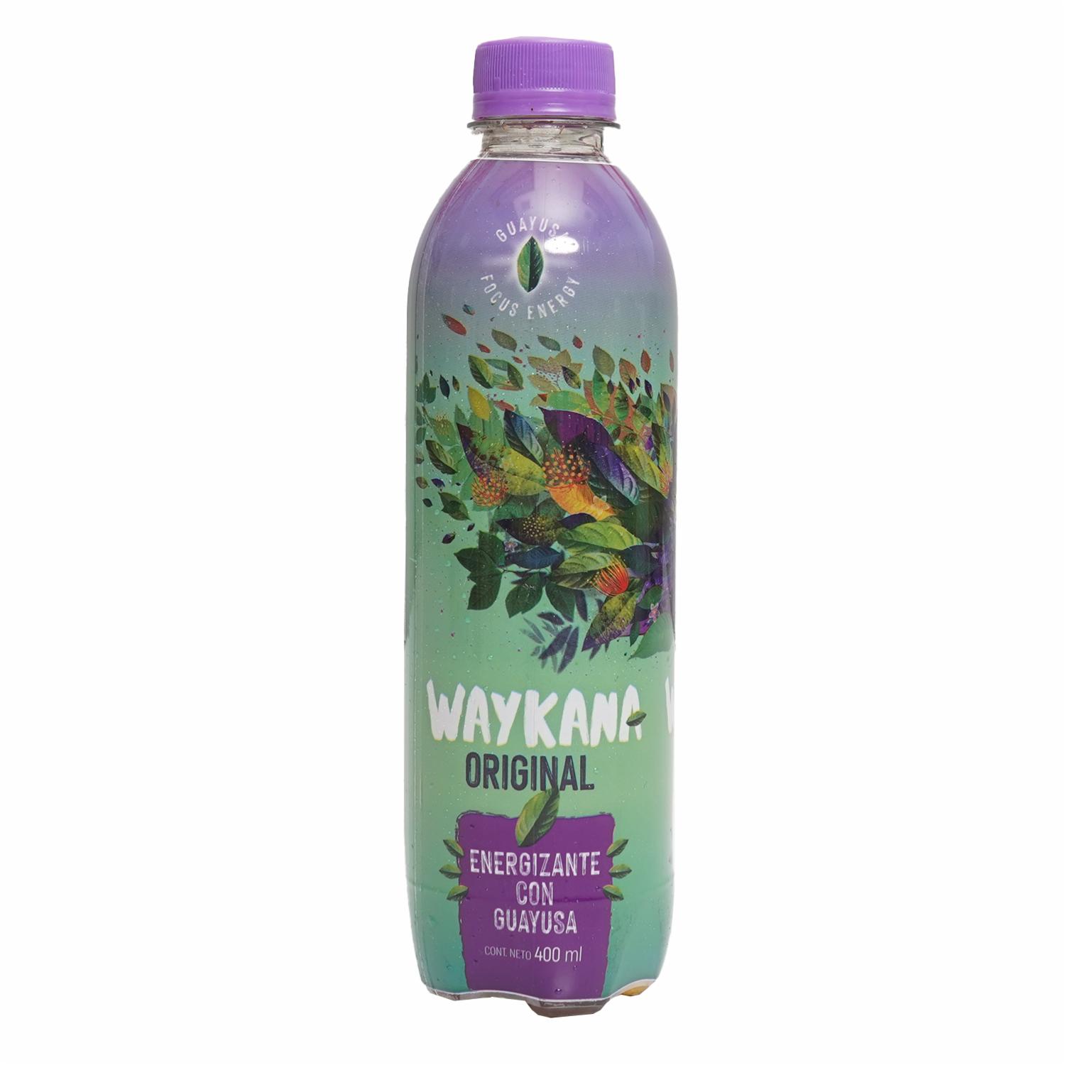 Bebida Energizante Sabor Original WAYKANA Pet 400 Ml