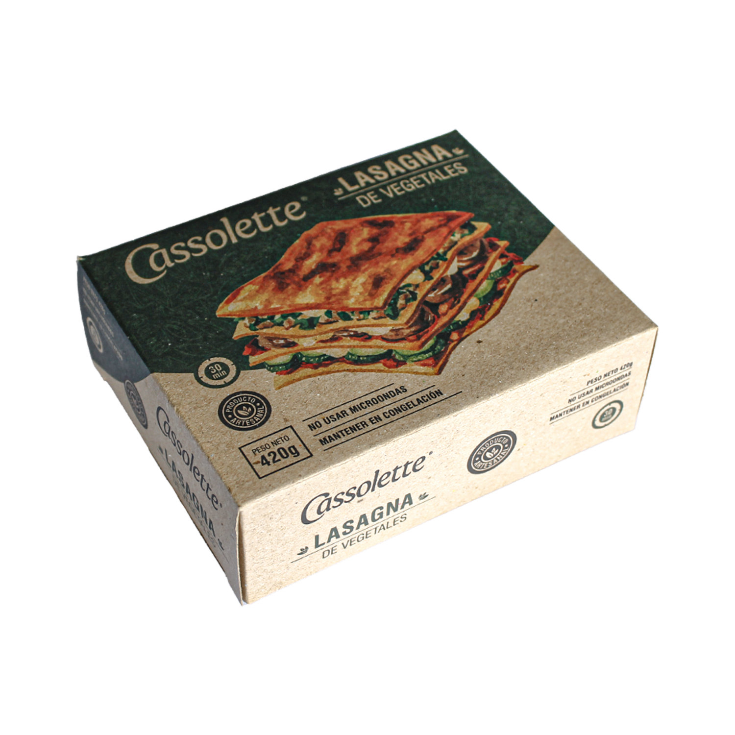 Lasagna De Vegetales CASSOLETTE 420 G