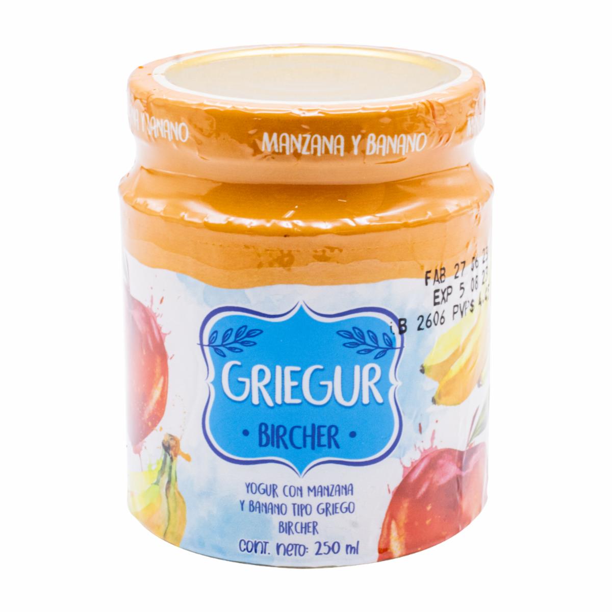 Bircher De Manzana y Banano GREIGUR 250 ml