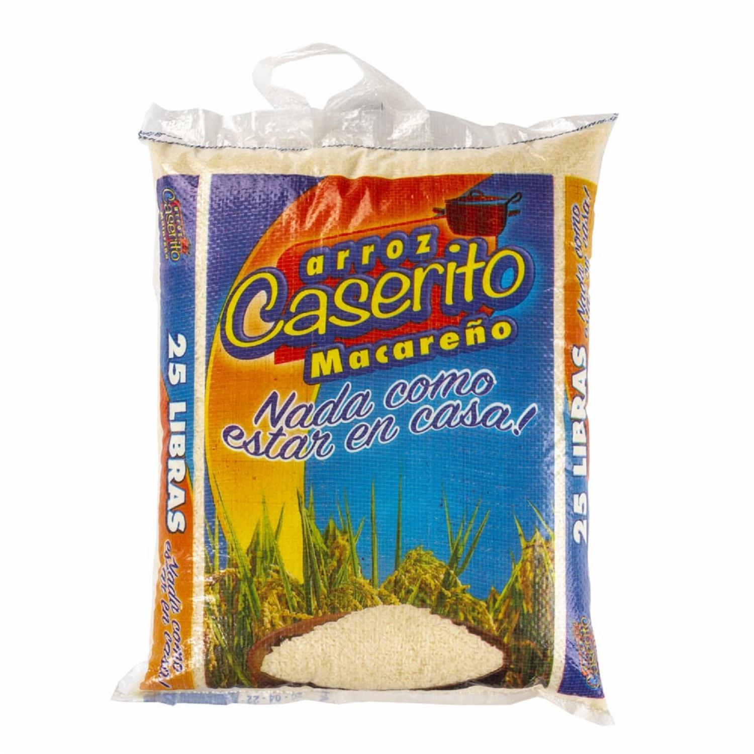 Arroz Blanco Macareño CASERITO 11.34 Kg