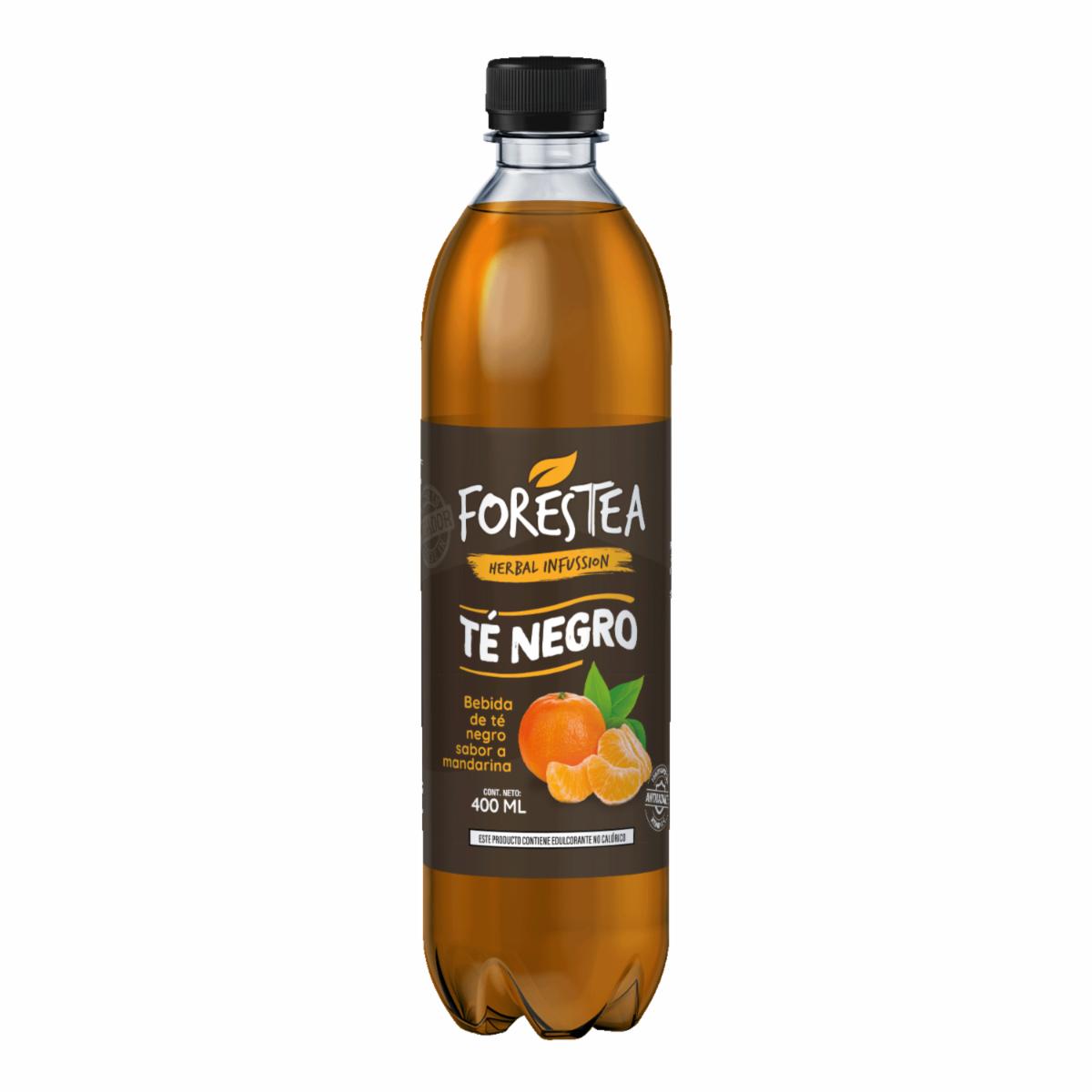 Té Frio Negro Con Mandarina FORESTEA 400 Ml