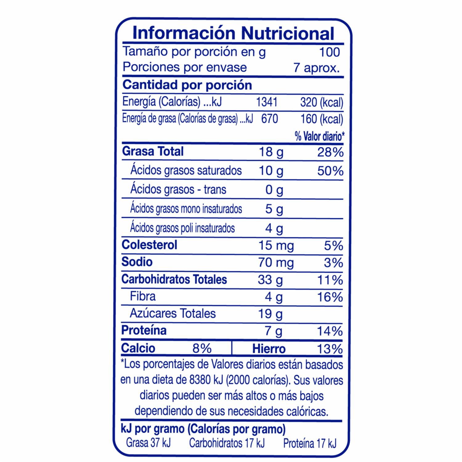Helado Brownie LUCIA’S KITCHEN 1000 Ml