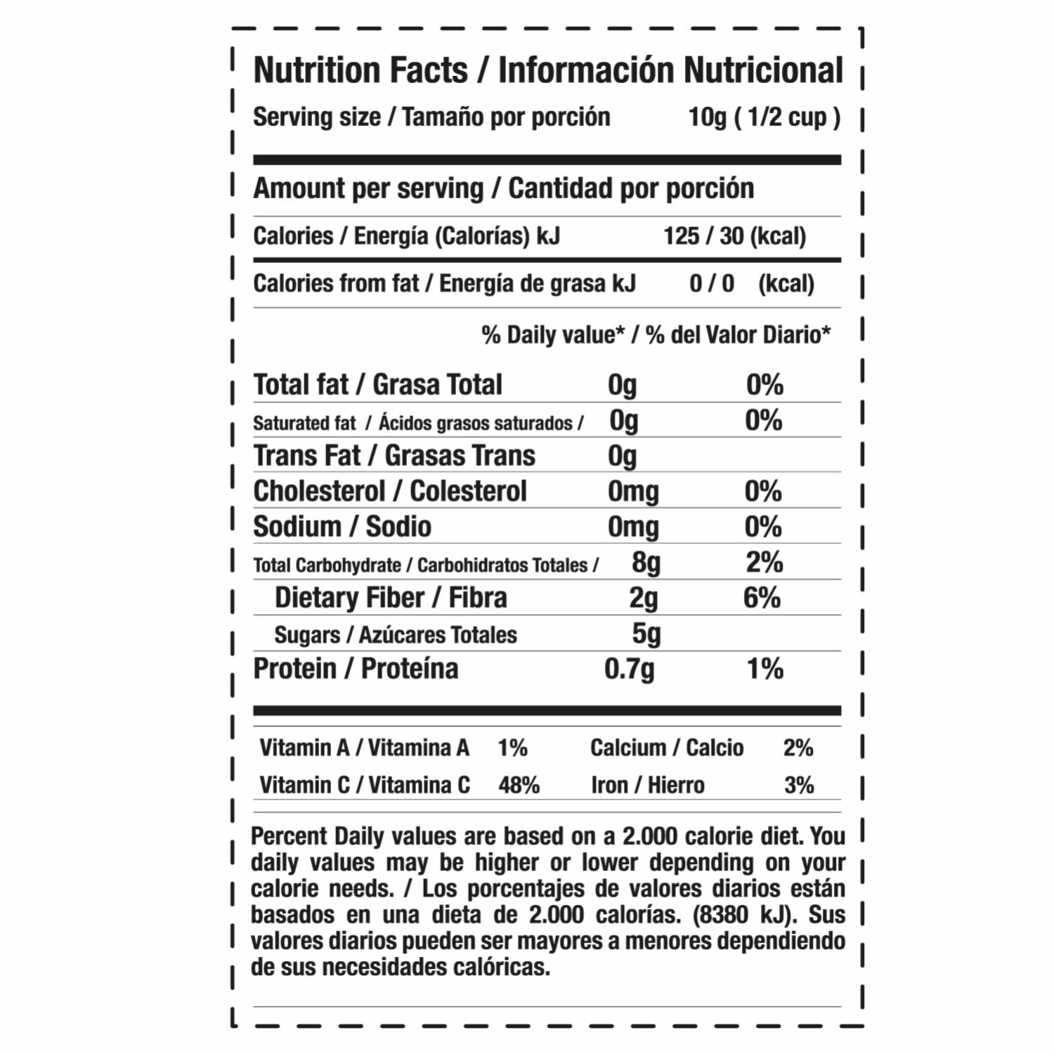 Frutilla Liofilizada YUM’S 10 G