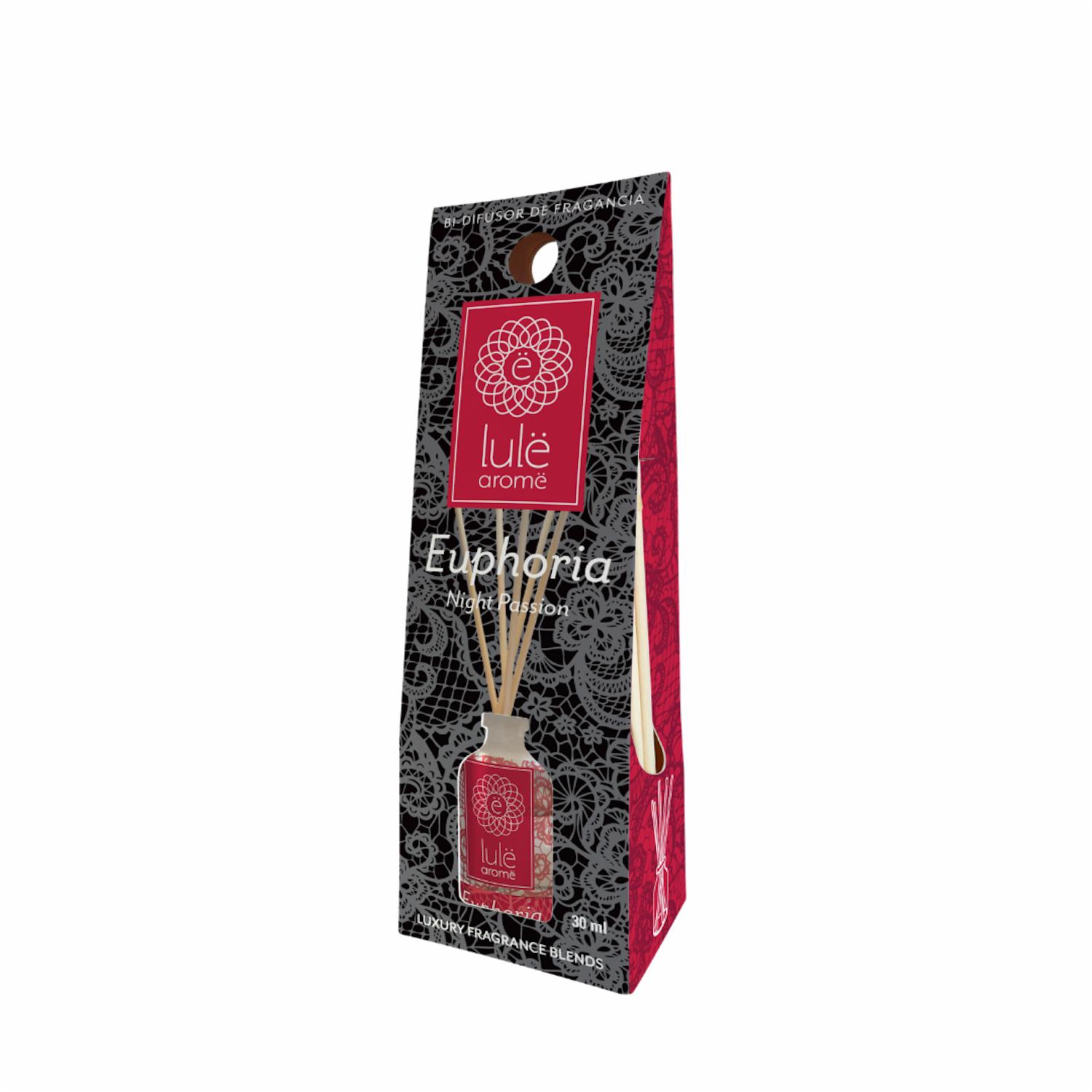 Bi-difusor Ambiental Fragancia Euphoria Night Passion LULË AROMË 30 Ml