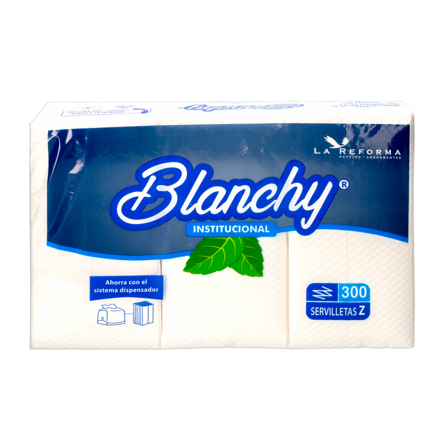 Servilletas De Manos Institucional En Forma De Z BLANCHY X 300 Uds