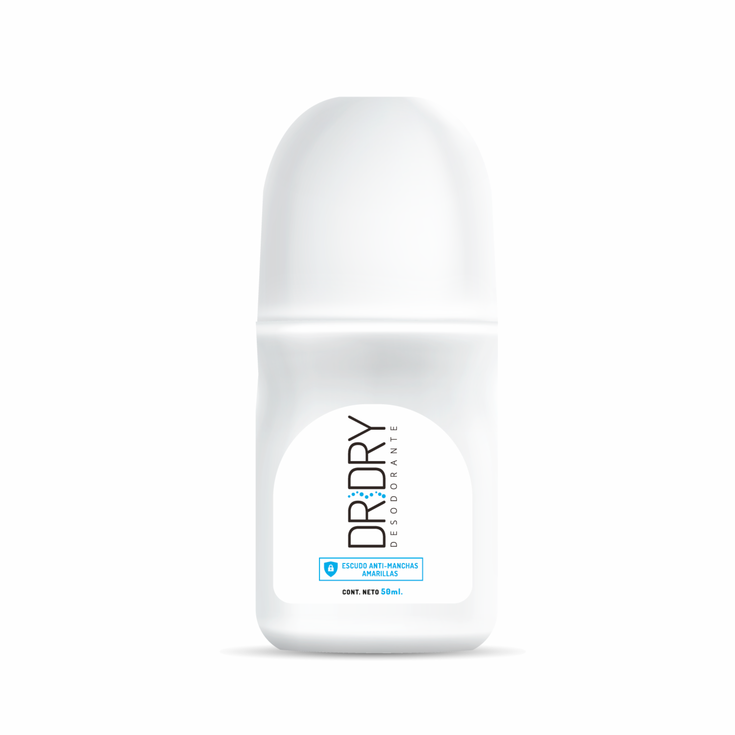 Desodorante En Roll On Escudo Anti Manchas Amarillas DR.DRY 50 Ml