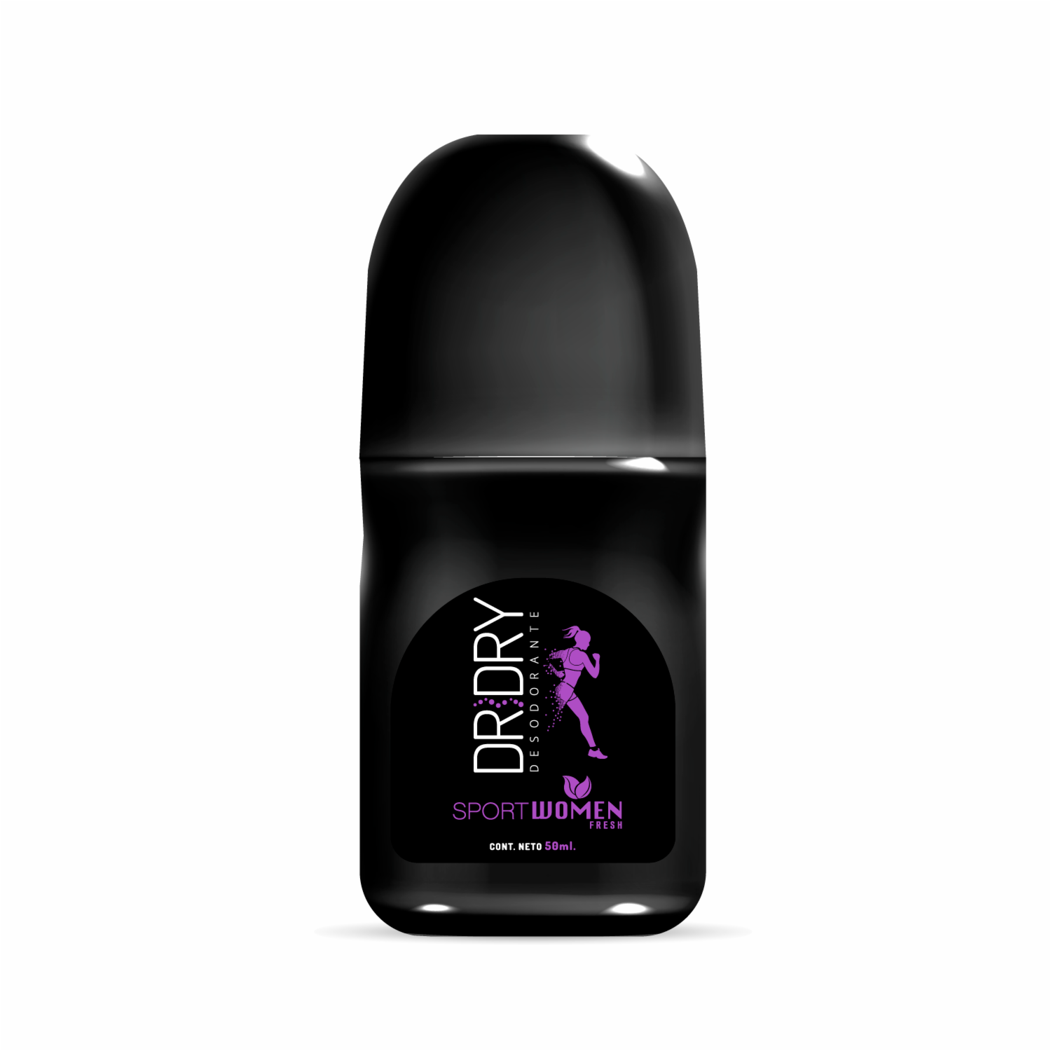 Desodorante En Roll On Sport  Para Mujer Mayor Protección Contra El Olor DR.DRY 50 Ml