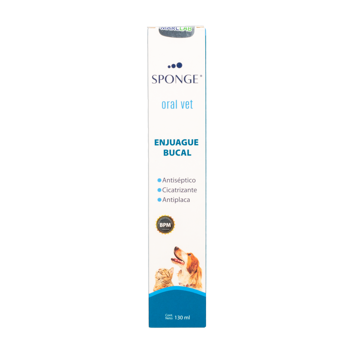 Enjuague Bucal De Perro Solución Antiséptica Sponge Oral SPONGE 130 Ml