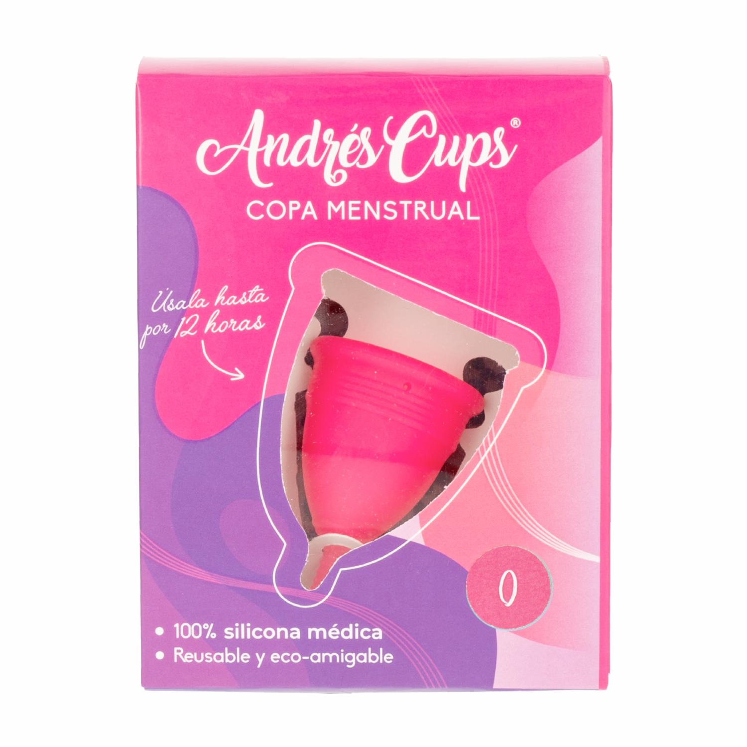 Copa Menstrual Talla 0 Color Rosa ANDRESCUPS 1 U